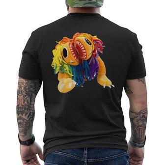 Yarnaby Nightmare Plush Critters Costume Men's T-shirt Back Print - Thegiftio UK