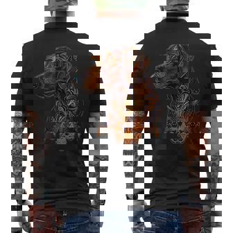Year Of The Dog Chinese Zodiac Dog Astrology Tank Top Men's Back Print T-Shirt - Monsterry