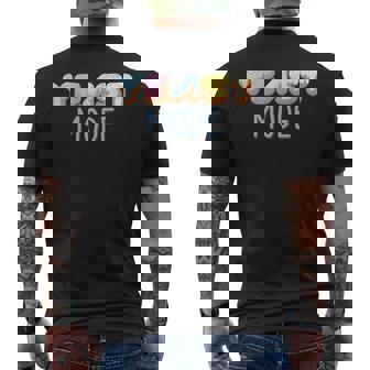 Yeast Mode Bread Baker Baking Premium Men's Back Print T-Shirt - Monsterry