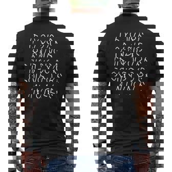 If You'Re Reading This You'Re Going To Be An Uncle Men's Back Print T-Shirt - Monsterry