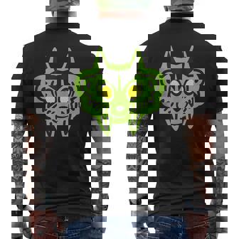 Zombie Hodag Badger Wisconsin Tank Top Men's Back Print T-Shirt - Monsterry