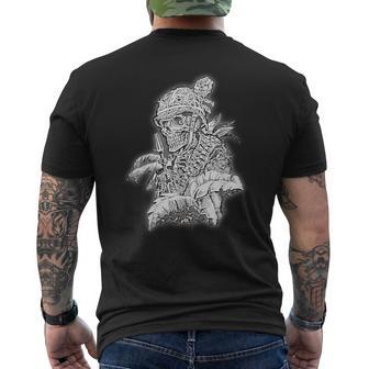 Zombieietnam War Us Army Soldieret Platoon T-Shirt mit Rückendruck - Geschenkecke