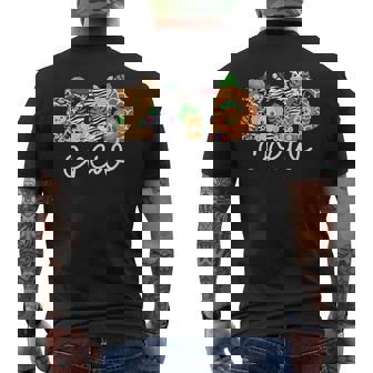 Zoo Crew Safari Animals Wildlife Animal Wild Field Trip Men's T-shirt Back Print - Monsterry