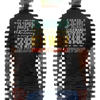 Zu Meinererteidigung Sayings S T-Shirt mit Rückendruck - Geschenkecke
