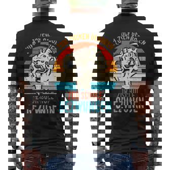 Zum Zocken Geboren Zur Schule Gezwungen Gamer Gamer Boys' T-Shirt mit Rückendruck - Geschenkecke