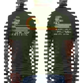 70S 80S Ca Santa Cruz T-Shirt mit Rückendruck - Seseable