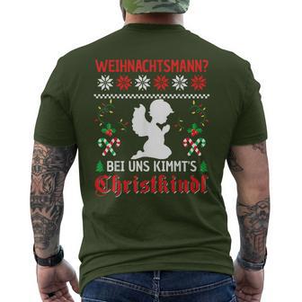 Bayern Christkindl Bavarian Christmas Christmas T-Shirt mit Rückendruck - Geschenkecke