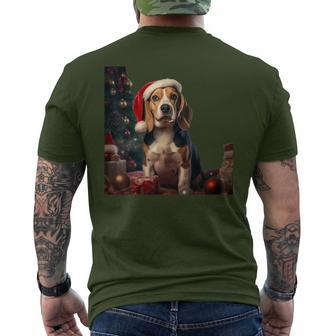 Christmas Beagle Beagle Christmas T-Shirt mit Rückendruck - Geschenkecke