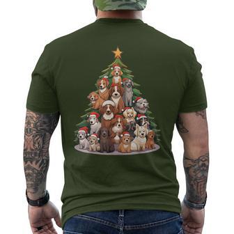 Christmas Family Children's Outfit Dogs Merry Christmas T-Shirt mit Rückendruck - Geschenkecke