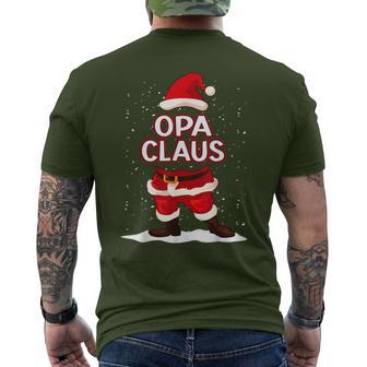 Christmas Grandpa Claus Outfit Family Christmas T-Shirt mit Rückendruck - Geschenkecke