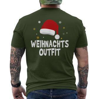 Christmas Outfit Santa Hat Christmas T-Shirt mit Rückendruck - Geschenkecke