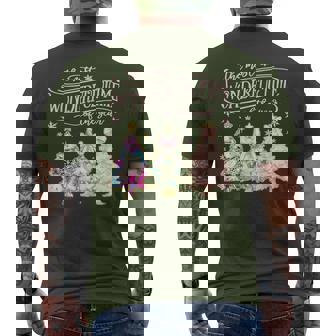 Christmas Trees It's The Most Wonderful Time Of The Year Men's T-shirt Back Print | Mazezy
