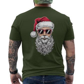 Cool Christmas Cool Santa Claus Christmas T-Shirt mit Rückendruck - Geschenkecke