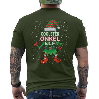 Coolster Uncle Elf Partner Look Family Outfit Christmas T-Shirt mit Rückendruck - Geschenkecke