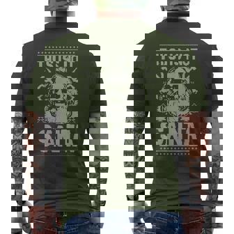 Das Ist Nicht Santa Karl Marx Christmas Communist T-Shirt mit Rückendruck - Geschenkecke