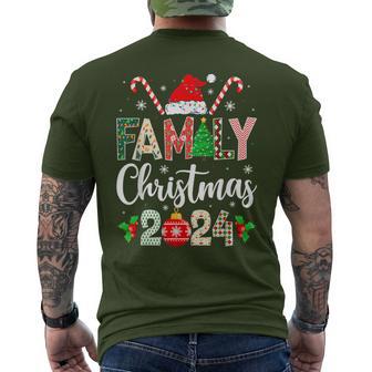 Family Christmas 2024 Feliz Navidad Camiseta Hombre Estampado Espalda - Regaloses