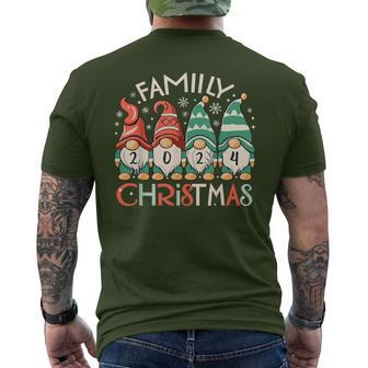 Family Christmas 2024 Christmas Outfit Matching T-Shirt mit Rückendruck - Geschenkecke