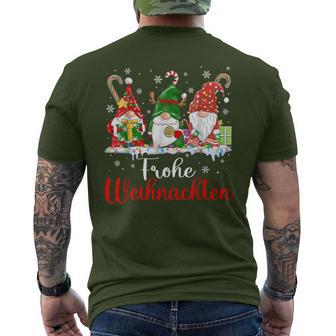 Gnome Matching Family Merry Christmas T-Shirt mit Rückendruck - Geschenkecke