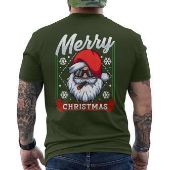 Santa Humour Adult T-Shirt mit Rückendruck - Geschenkecke