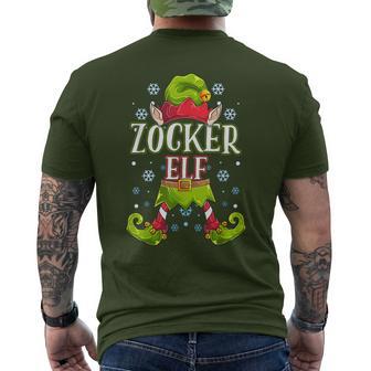 Gocker Elf Christmas Outfit Christmas Family Outfit S T-Shirt mit Rückendruck - Geschenkecke