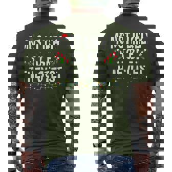 Most Likely To Be The Cutest Family Matching Christmas Men's T-shirt Back Print - Monsterry