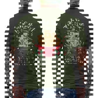 Mexican Food Tis The Season For Tamales Christmas Costume Men's T-shirt Back Print - Thegiftio