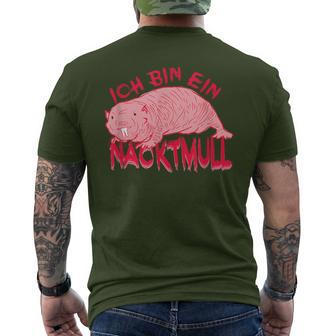 Naked Mull Saying Ugly Rodent T-Shirt mit Rückendruck - Geschenkecke