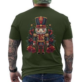 Nutcracker Christmas Holiday Festive Traditional T-Shirt mit Rückendruck - Geschenkecke