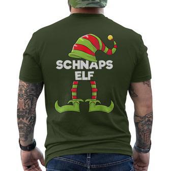 Schnapps Elf Outfit Christmas Family Elf Christmas T-Shirt mit Rückendruck - Geschenkecke