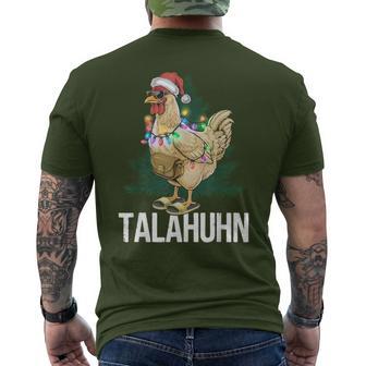 Talahuhn Christmas Hat Talahon Trendword Merry Christmas T-Shirt mit Rückendruck - Geschenkecke