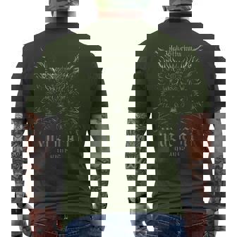 Yule Cat Jolakotturinn Icelandic Christmas Cat Men's T-shirt Back Print - Thegiftio