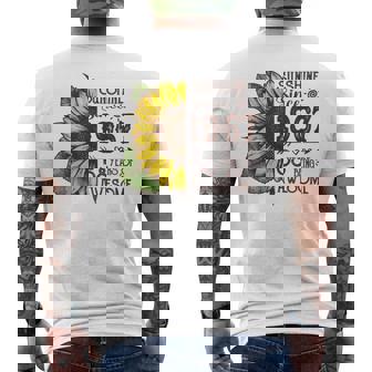1967 Sunflower Sunshine 2025 Men's T-shirt Back Print | Mazezy