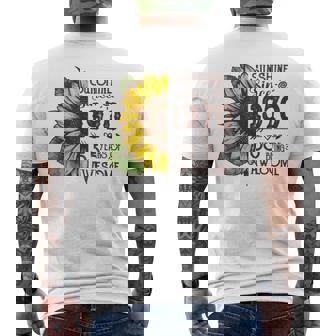1970 Sunflower Sunshine 2025 Men's T-shirt Back Print | Mazezy
