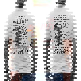 1975 Daughter Of God Men's T-shirt Back Print | Mazezy