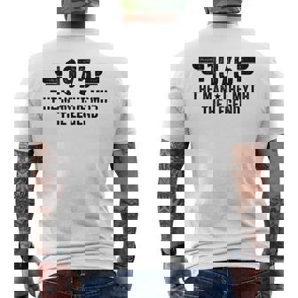 1975 The Man The Myth The Legend Camiseta Hombre Estampado Espalda - Regaloses