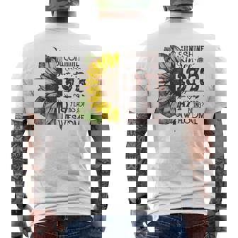 1978 Sunflower Sunshine 2025 Men's T-shirt Back Print | Mazezy