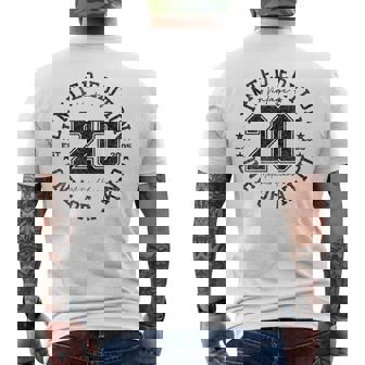 20 Year Old Vintage 2005 Limited Edition 20Th Birthday Men's T-shirt Back Print | Seseable UK