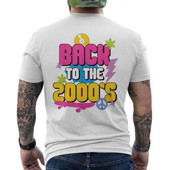 2000S Party Retro Outfit 2000S 2000 T-Shirt mit Rückendruck - Geschenkecke