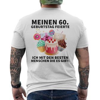 60Th Birthday Signing 60Th Birthday T-Shirt mit Rückendruck - Geschenkecke