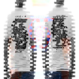 Abstract Dart Players Diddle For Middle T-Shirt Men's Back Print T-Shirt - Monsterry