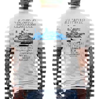 Alcatraz Swim Club Team 1934 Vintage Men's Back Print T-Shirt - Monsterry