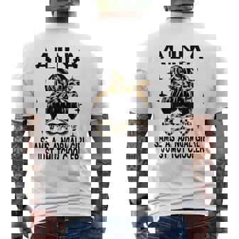 Alina Disfraz Lindo Definición Nombre Personalizado Alina Camiseta Hombre Estampado Espalda - Regaloses