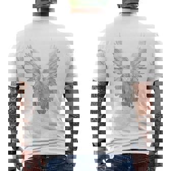 Angel Wings Fly T-shirt imprimé au dos - Cadeauxyz