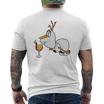 Aperolaf Spritz Club Aperollin Fun Aperölchen Spritz Gray T-Shirt mit Rückendruck - Geschenkecke