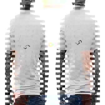In April We Wear Red Autism Awareness Acceptance Red Instead Men's T-shirt Back Print | Mazezy