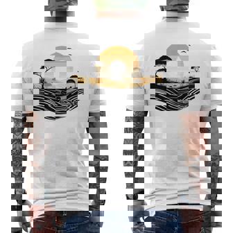 Atardecer Africano Baobab Árboles Naturaleza Paisaje Camiseta Hombre Estampado Espalda - Regaloses