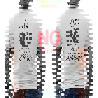 Aún No Tengo Las Notas Sin Mangas Camiseta Hombre Estampado Espalda - Regaloses