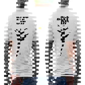 Ballet King De Ballet Para Hombre Ballet Para Niños Camiseta Hombre Estampado Espalda - Regaloses