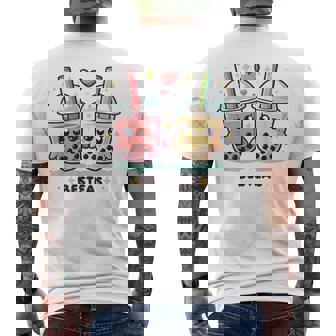 Best-Teas Süßes Kawaii Boba Wortspiel Tea Bubble Tea T-Shirt mit Rückendruck - Geschenkecke