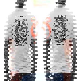 Boxer American Traditional Tattoo Old School Boxing Flash Camiseta Hombre Estampado Espalda - Regaloses